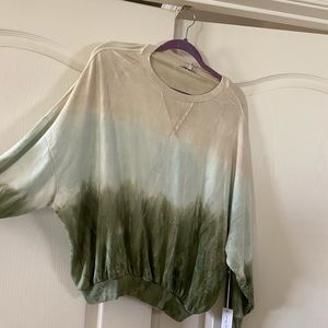 Young fabulous and broke size M tie dye dolman top